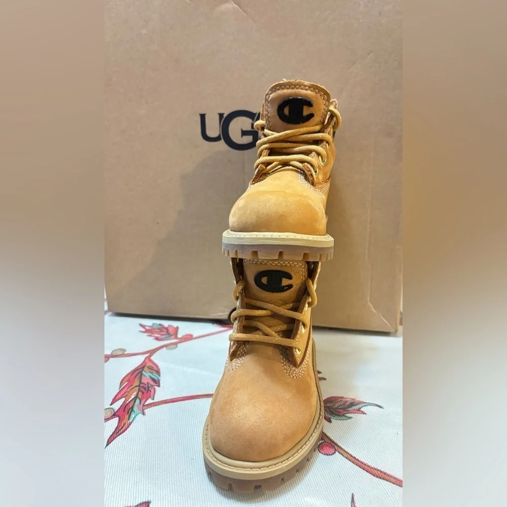 Timberland X Champion toddler boots